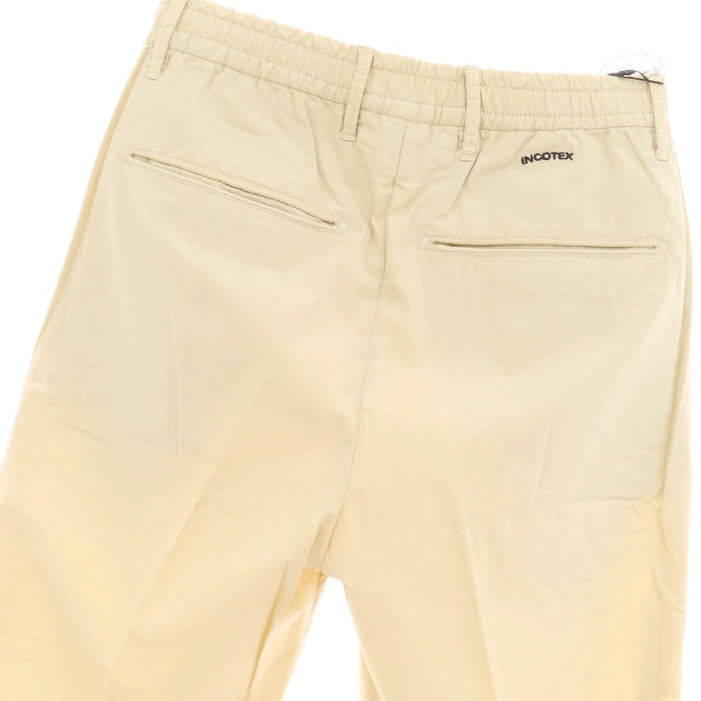 【新品アウトレット】インコテックス スラックス INCOTEX SLACKS ストレッチ コットン イージースラックスパンツ ライトベージュ【サイズ28】【 状態ランクN- 】【 メンズ 】 [EPD]
