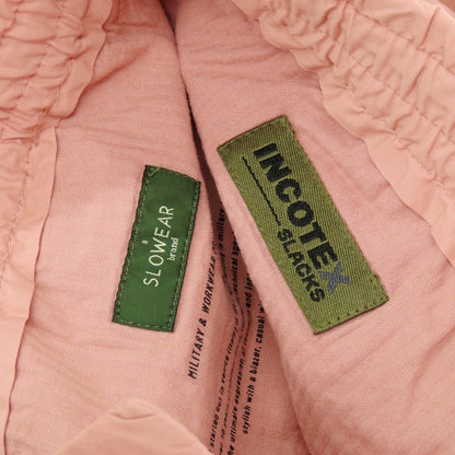 【新品】インコテックス スラックス INCOTEX SLACKS ストレッチ コットン イージースラックスパンツ ピンク【 30 】【 状態ランクN 】【 メンズ 】