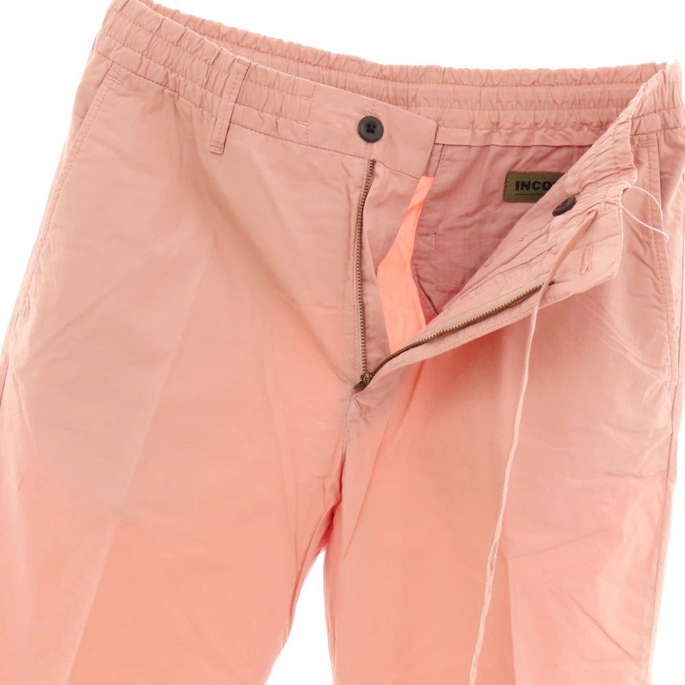【新品アウトレット】インコテックス スラックス INCOTEX SLACKS ストレッチ コットン イージースラックスパンツ ピンク【サイズ32】【 状態ランクN- 】【 メンズ 】 [EPD]