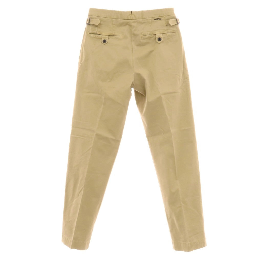 【新品】インコテックス スラックス INCOTEX SLACKS ストレッチ コットン カジュアルスラックスパンツ ベージュ【サイズ30】【 状態ランクN 】【 メンズ 】 [EPD]