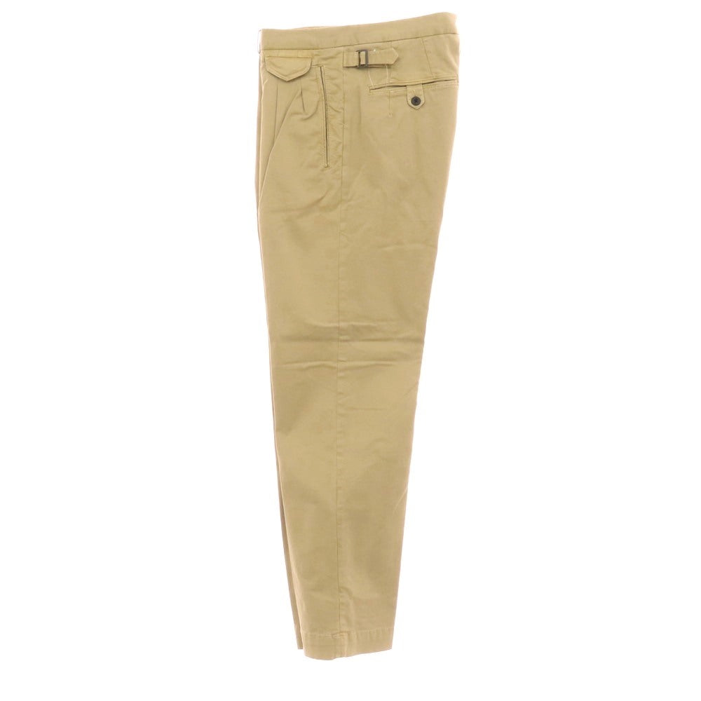 【新品】インコテックス スラックス INCOTEX SLACKS ストレッチ コットン カジュアルスラックスパンツ ベージュ【サイズ30】【 状態ランクN 】【 メンズ 】 [EPD]