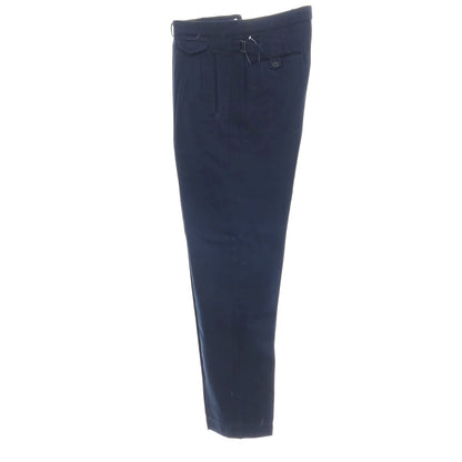【新品】インコテックス スラックス INCOTEX SLACKS ツイルコットン カジュアルスラックスパンツ ネイビー【サイズ33】【 状態ランクN 】【 メンズ 】