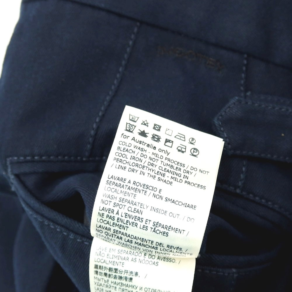 【新品】インコテックス スラックス INCOTEX SLACKS ツイルコットン カジュアルスラックスパンツ ネイビー【サイズ33】【 状態ランクN 】【 メンズ 】