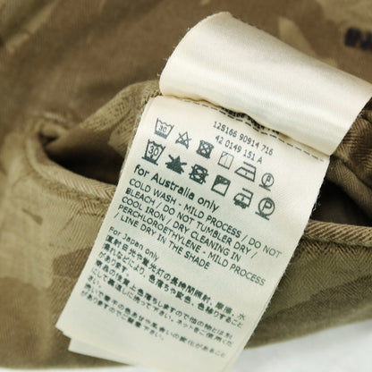 【新品】インコテックス スラックス INCOTEX SLACKS ストレッチ ボタニカル プリント イージーカジュアルスラックスパンツ オリーブグリーン【サイズ34】【 状態ランクN 】【 メンズ 】