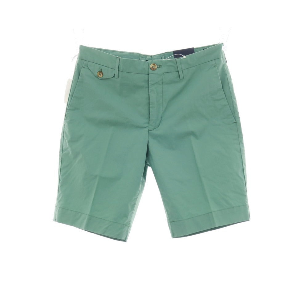 【新品】インコテックス スローウェア INCOTEX SLOWEAR SUMMER POPELINO ストレッチ コットン ショートパンツ セージグリーン【サイズ46】【 状態ランクN 】【 メンズ 】