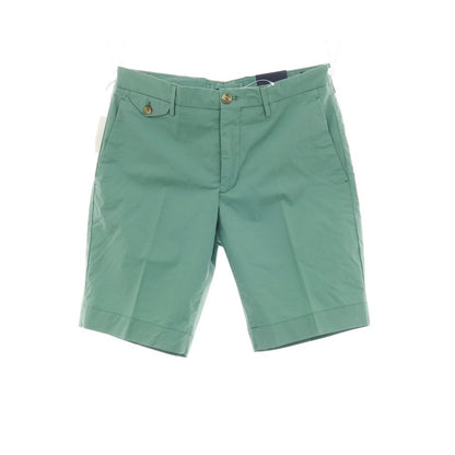 【新品】インコテックス スローウェア INCOTEX SLOWEAR SUMMER POPELINO ストレッチ コットン ショートパンツ セージグリーン【サイズ46】【 状態ランクN 】【 メンズ 】