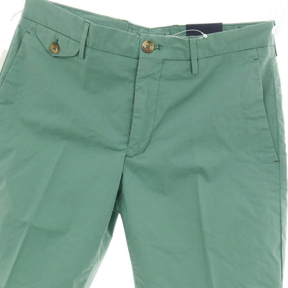 【新品】インコテックス スローウェア INCOTEX SLOWEAR SUMMER POPELINO ストレッチ コットン ショートパンツ セージグリーン【サイズ46】【 状態ランクN 】【 メンズ 】