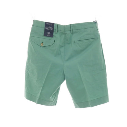 【新品】インコテックス スローウェア INCOTEX SLOWEAR SUMMER POPELINO ストレッチ コットン ショートパンツ セージグリーン【サイズ46】【 状態ランクN 】【 メンズ 】