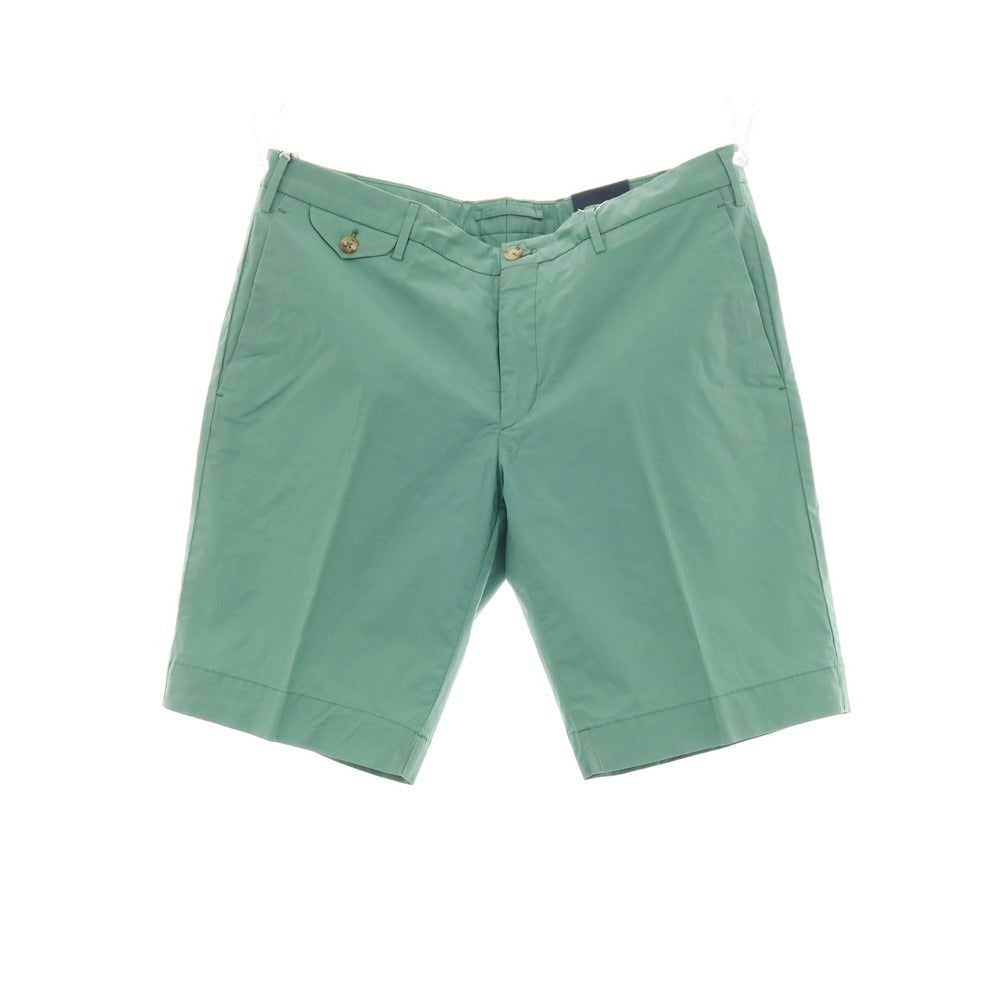 【新品】インコテックス スローウェア INCOTEX SLOWEAR SUMMER POPELINO ストレッチ コットン ショートパンツ セージグリーン【サイズ52】【 状態ランクN 】【 メンズ 】