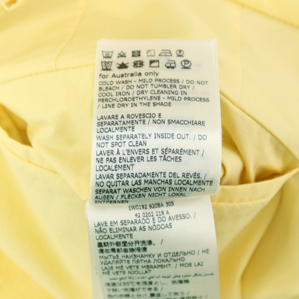 【新品】インコテックス スローウェア INCOTEX SLOWEAR SUMMER POPELINO ストレッチ コットン ショートパンツ ライトイエロー【サイズ44】【 状態ランクN 】【 メンズ 】