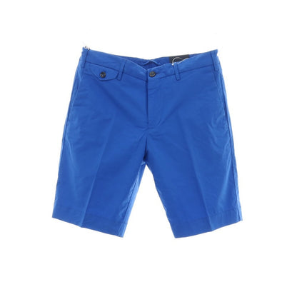【新品】インコテックス スローウェア INCOTEX SLOWEAR SUMMER POPELINO ストレッチ コットン ショートパンツ ブルー【サイズ46】【 状態ランクN 】【 メンズ 】