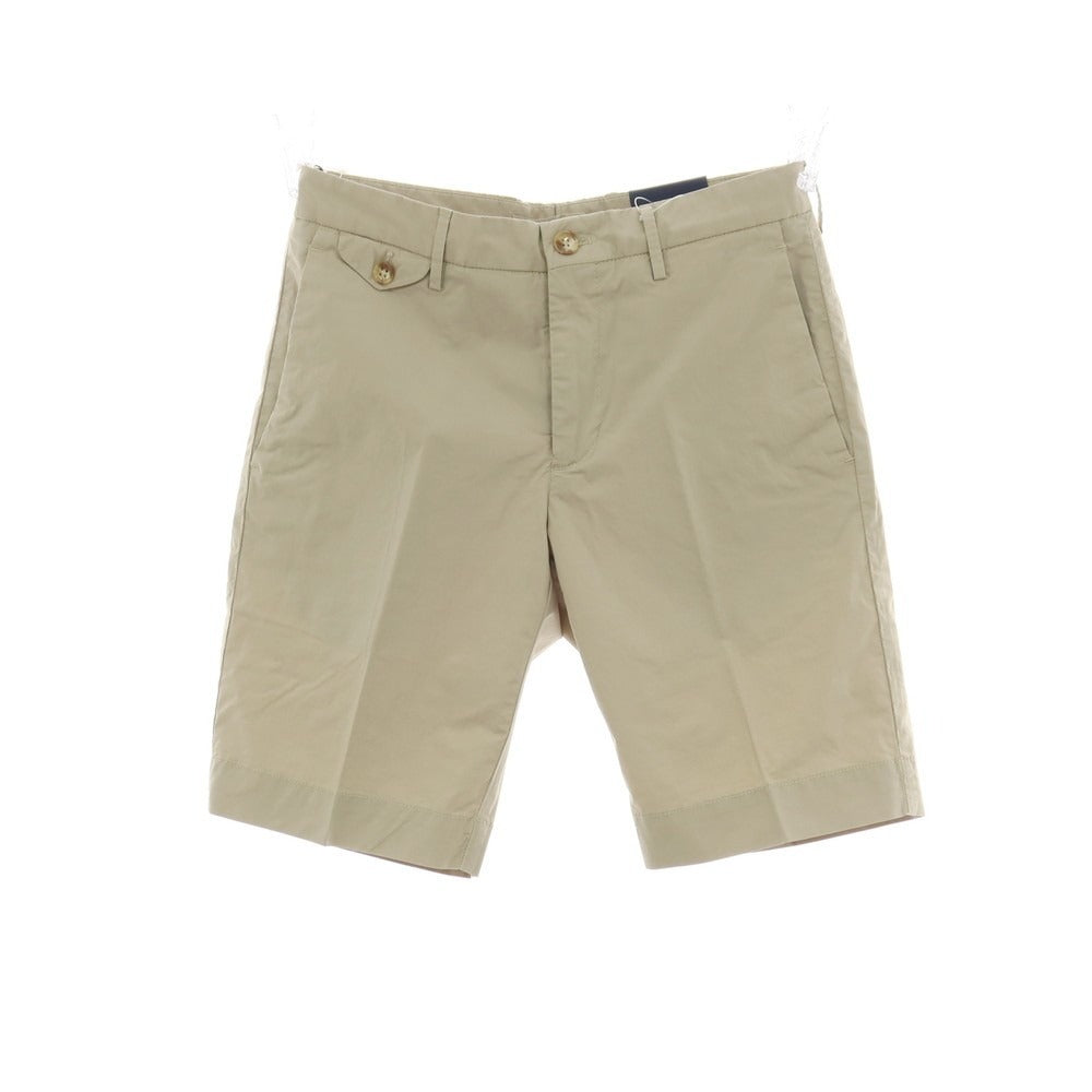 【新品】インコテックス スローウェア INCOTEX SLOWEAR SUMMER POPELINO ストレッチ コットン ショートパンツ ベージュ【サイズ44】【 状態ランクN 】【 メンズ 】