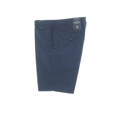 【新品】インコテックス スローウェア INCOTEX SLOWEAR SUMMER POPELINO ストレッチ コットン ショートパンツ ネイビー【サイズ50】【 状態ランクN 】【 メンズ 】