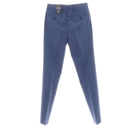 【新品】インコテックス スローウェア INCOTEX SLOWEAR 54型 tapered fit レーヨンコットン カジュアルスラックスパンツ ブルーxダークネイビー【 44L 】【 状態ランクN 】【 メンズ 】