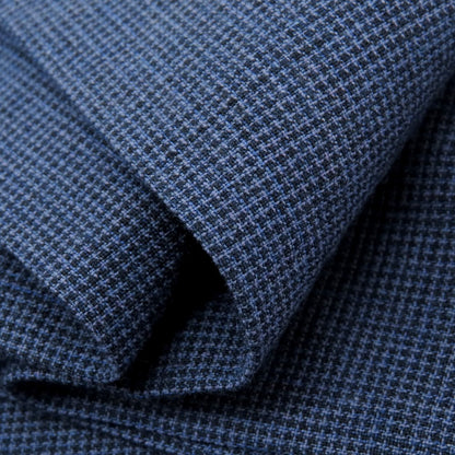 【新品】インコテックス スローウェア INCOTEX SLOWEAR 54型 tapered fit レーヨンコットン カジュアルスラックスパンツ ブルーxダークネイビー【 44L 】【 状態ランクN 】【 メンズ 】