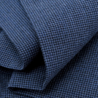 【新品】インコテックス スローウェア INCOTEX SLOWEAR 54型 tapered fit レーヨンコットン カジュアルスラックスパンツ ブルーxダークネイビー【 52L 】【 状態ランクN 】【 メンズ 】