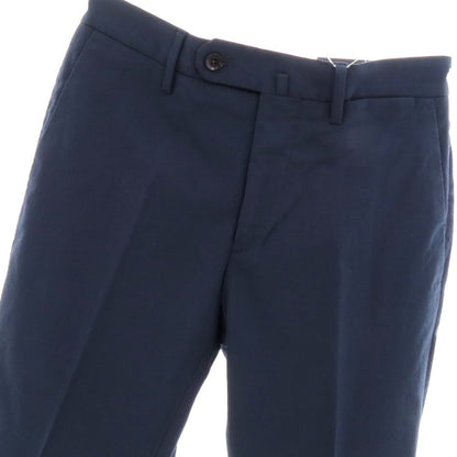 【新品】インコテックス スローウェア INCOTEX SLOWEAR 30型 slim fit コットンポリエステル カジュアルスラックスパンツ ネイビー【 42 】【 状態ランクN 】【 メンズ 】