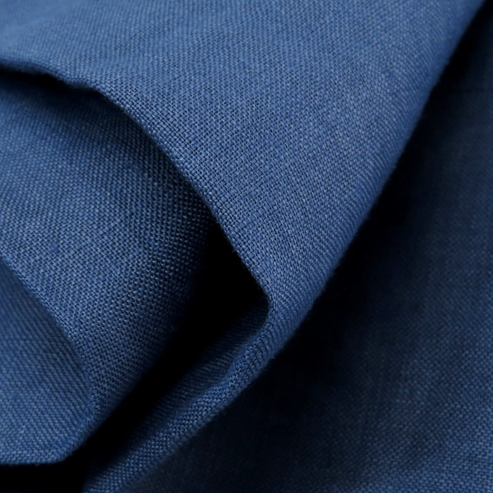 【新品】インコテックス スローウェア INCOTEX SLOWEAR ELEVATE ストレッチリネン カジュアルスラックスパンツ ブルー系【 46 】【 状態ランクN 】【 メンズ 】