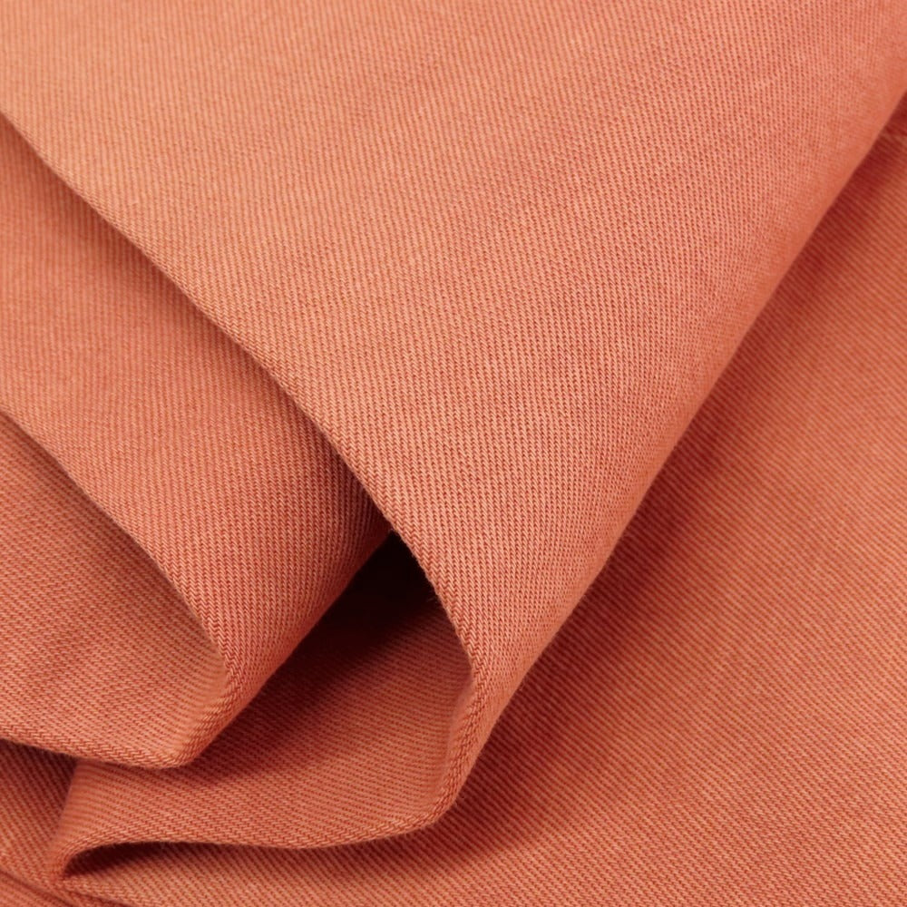 【新品アウトレット】インコテックス スローウェア INCOTEX SLOWEAR ELEVATE ストレッチコットンリネン カジュアルスラックスパンツ ピンクオレンジ【 48L 】【 状態ランクN- 】【 メンズ 】