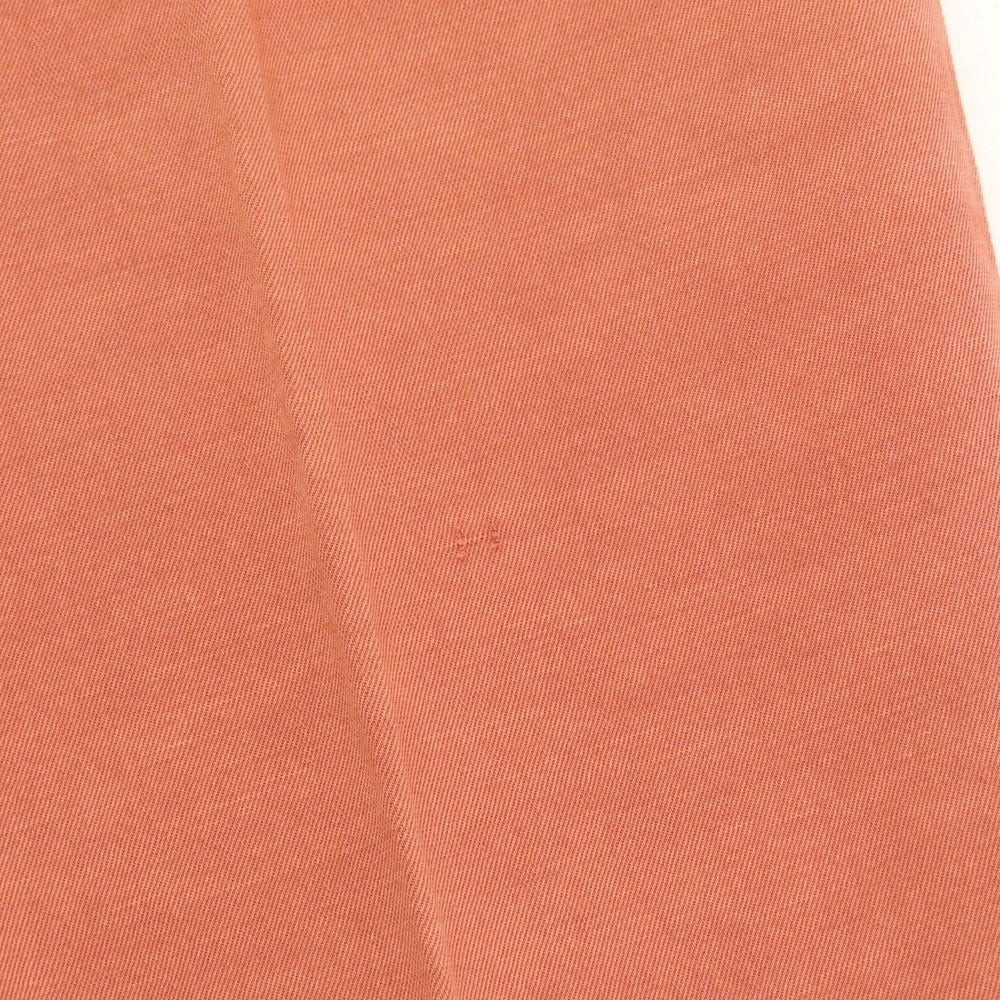 【新品アウトレット】インコテックス スローウェア INCOTEX SLOWEAR ELEVATE ストレッチコットンリネン カジュアルスラックスパンツ ピンクオレンジ【 48L 】【 状態ランクN- 】【 メンズ 】