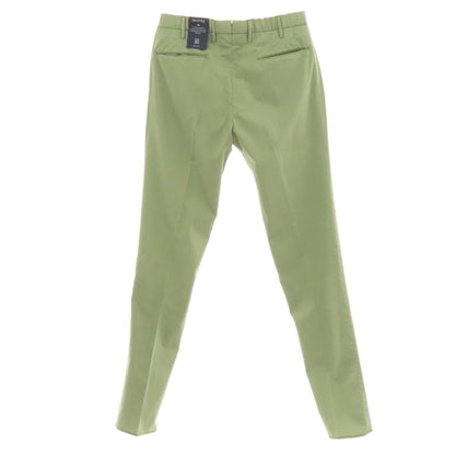 【新品アウトレット】インコテックス スローウェア INCOTEX SLOWEAR 30型 slim fit コットンポリエステル カジュアルスラックスパンツ セージグリーン系【 50 】【 状態ランクN- 】【 メンズ 】