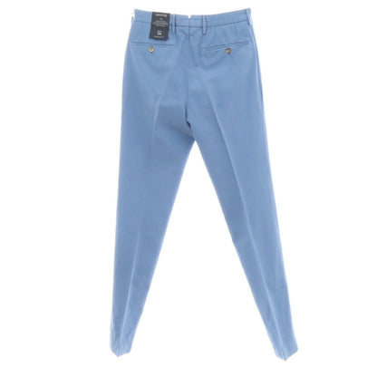 【新品】インコテックス スローウェア INCOTEX SLOWEAR 54型 tapered fit コットンリネン カジュアルスラックスパンツ ライトブルー【 44L 】【 状態ランクN 】【 メンズ 】