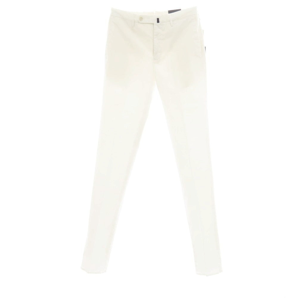 【新品アウトレット】インコテックス スローウェア INCOTEX SLOWEAR 39型 ストレッチコットン カジュアルスラックスパンツ ホワイト【 44 】【 状態ランクN- 】【 メンズ 】