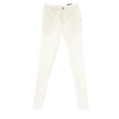 【新品アウトレット】インコテックス スローウェア INCOTEX SLOWEAR 39型 ストレッチコットン カジュアルスラックスパンツ ホワイト【 44 】【 状態ランクN- 】【 メンズ 】