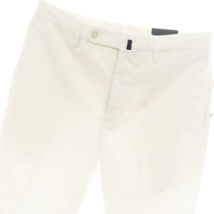 【新品アウトレット】インコテックス スローウェア INCOTEX SLOWEAR 39型 ストレッチコットン カジュアルスラックスパンツ ホワイト【 44 】【 状態ランクN- 】【 メンズ 】