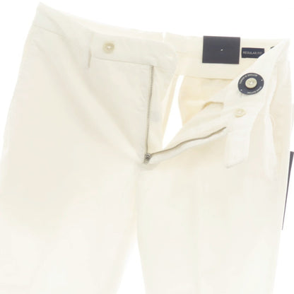 【新品アウトレット】インコテックス スローウェア INCOTEX SLOWEAR 39型 ストレッチコットン カジュアルスラックスパンツ ホワイト【 44 】【 状態ランクN- 】【 メンズ 】