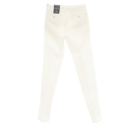 【新品アウトレット】インコテックス スローウェア INCOTEX SLOWEAR 39型 ストレッチコットン カジュアルスラックスパンツ ホワイト【 44 】【 状態ランクN- 】【 メンズ 】