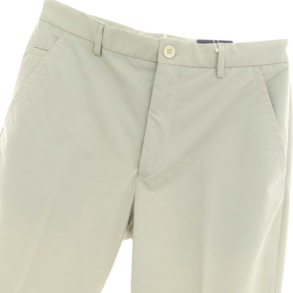 【新品】インコテックス スローウェア INCOTEX SLOWEAR ELEVATE コットンポリエステル カジュアルスラックスパンツ ライトグレー【 46 】【 状態ランクN 】【 メンズ 】