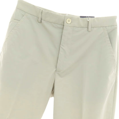 【新品】インコテックス スローウェア INCOTEX SLOWEAR ELEVATE コットンポリエステル カジュアルスラックスパンツ ライトグレー【 46 】【 状態ランクN 】【 メンズ 】