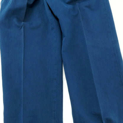 【新品アウトレット】インコテックス スローウェア INCOTEX SLOWEAR ELEVATE ストレッチコットンリネン カジュアルスラックスパンツ ダークブルー【 50L 】【 状態ランクN- 】【 メンズ 】
