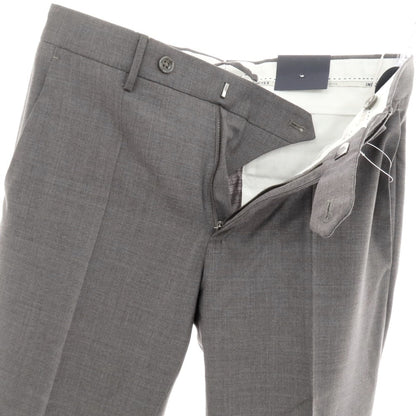【新品】インコテックス スローウェア INCOTEX SLOWEAR 30型 slim fit ウール ドレススラックスパンツ グレー【 44 】【 状態ランクN 】【 メンズ 】