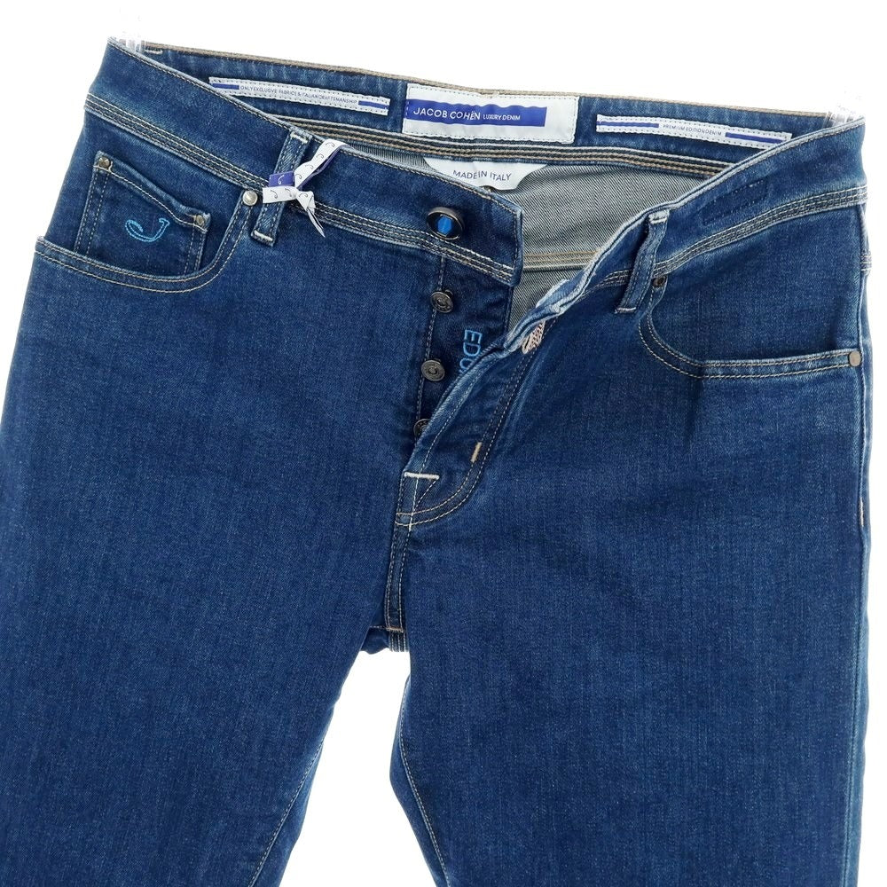 【新品】ヤコブコーエン JACOB COHEN EDUARD デニムパンツ ジーンズ ブルー【 34 】【 状態ランクN 】【 メンズ 】