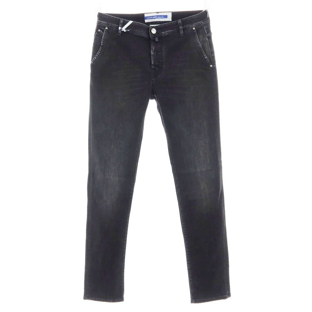 【新品】ヤコブコーエン JACOB COHEN LENNY デニムパンツ ジーンズ ブラック【 34 】【 状態ランクN 】【 メンズ 】