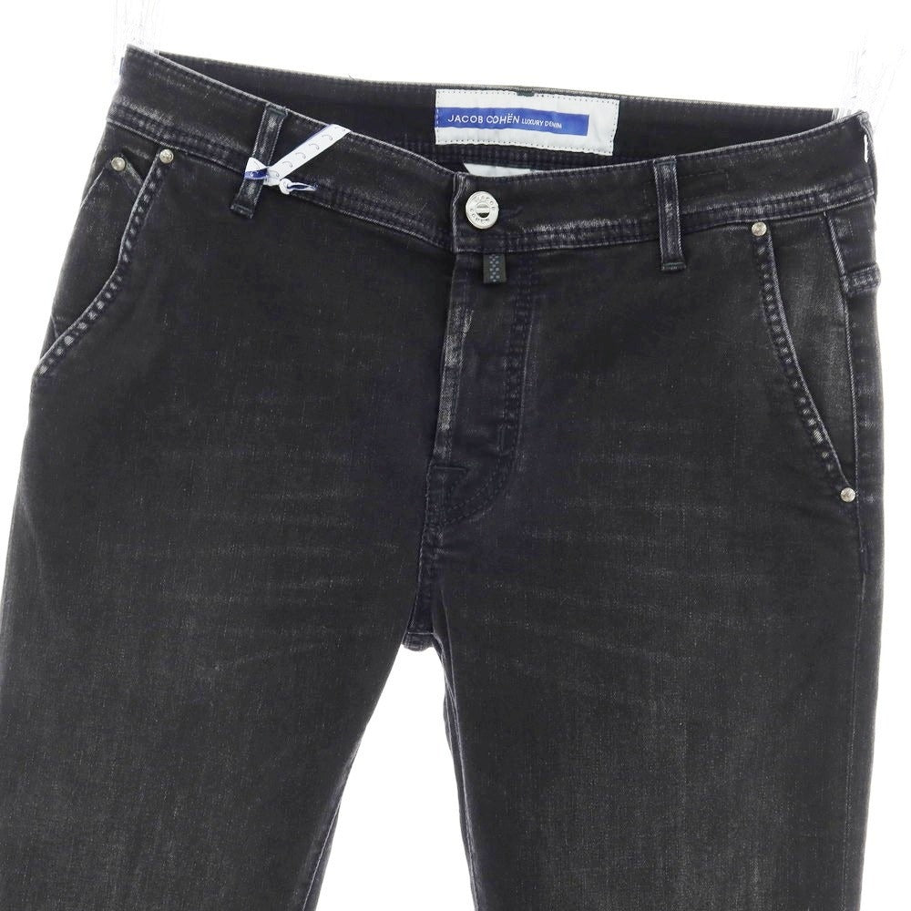 【新品】ヤコブコーエン JACOB COHEN LENNY デニムパンツ ジーンズ ブラック【 34 】【 状態ランクN 】【 メンズ 】
