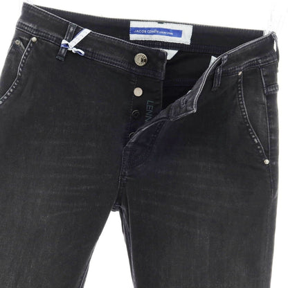 【新品】ヤコブコーエン JACOB COHEN LENNY デニムパンツ ジーンズ ブラック【 34 】【 状態ランクN 】【 メンズ 】