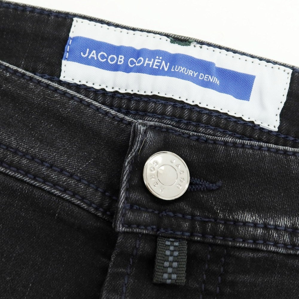 【新品】ヤコブコーエン JACOB COHEN LENNY デニムパンツ ジーンズ ブラック【 34 】【 状態ランクN 】【 メンズ 】