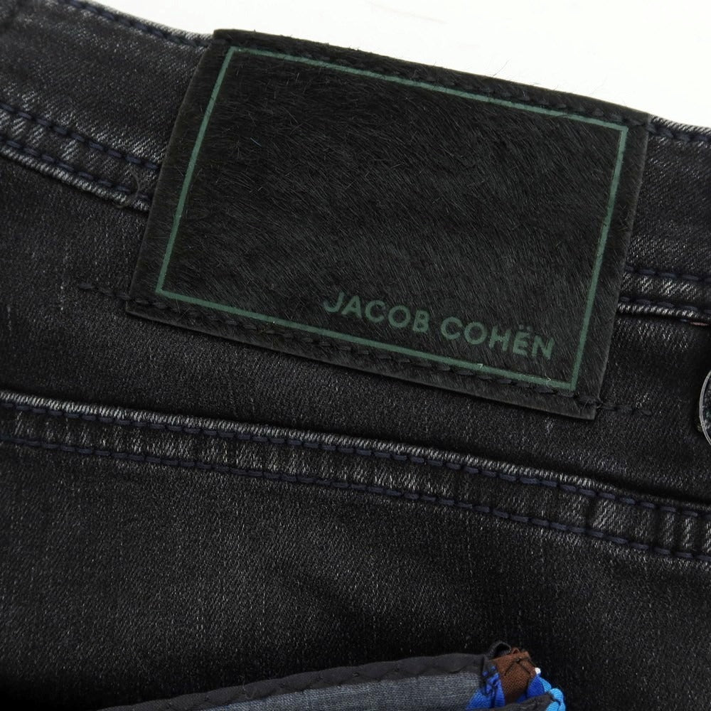 【新品】ヤコブコーエン JACOB COHEN LENNY デニムパンツ ジーンズ ブラック【 34 】【 状態ランクN 】【 メンズ 】