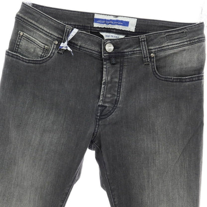 【新品】ヤコブコーエン JACOB COHEN NICK SLIM デニムパンツ ジーンズ グレーブラック【 34 】【 状態ランクN 】【 メンズ 】