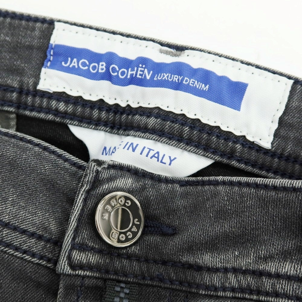 【新品】ヤコブコーエン JACOB COHEN NICK SLIM デニムパンツ ジーンズ グレーブラック【 34 】【 状態ランクN 】【 メンズ 】
