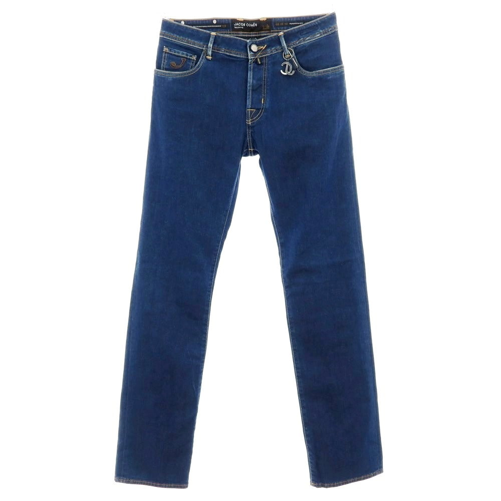 【新品】ヤコブコーエン JACOB COHEN EDUARD デニムパンツ ジーンズ ダークブルー【サイズ34】【 状態ランクN 】【 メンズ 】 [CPD]