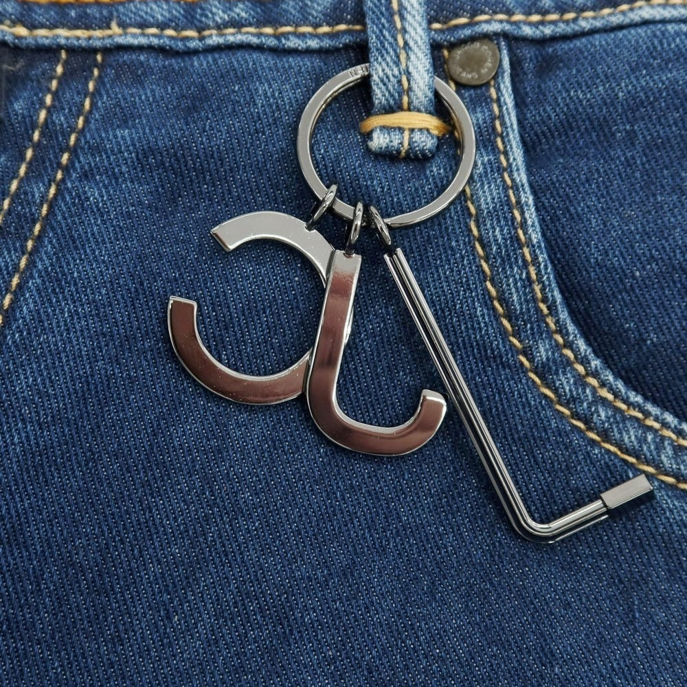 【新品】ヤコブコーエン JACOB COHEN EDUARD デニムパンツ ジーンズ ダークブルー【 34 】【 状態ランクN 】【 メンズ 】