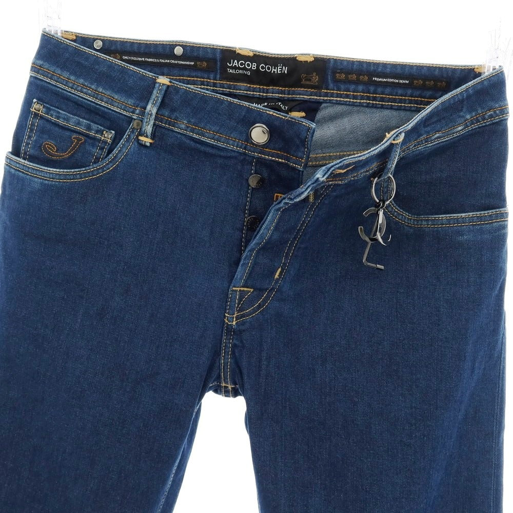 【新品】ヤコブコーエン JACOB COHEN EDUARD デニムパンツ ジーンズ ダークブルー【サイズ34】【 状態ランクN 】【 メンズ 】 [CPD]