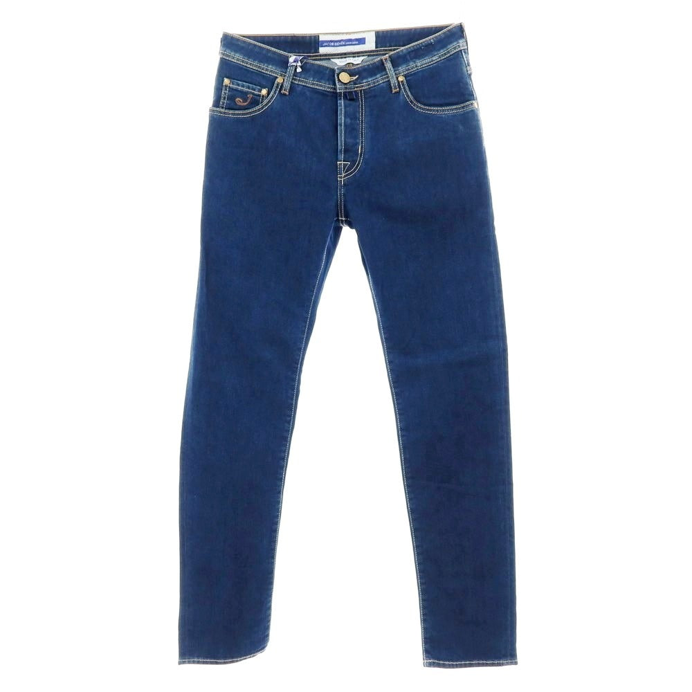 【新品】ヤコブコーエン JACOB COHEN BARNY デニムパンツ ジーンズ ダークブルー【 34 】【 状態ランクN 】【 メンズ 】