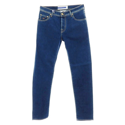 【新品】ヤコブコーエン JACOB COHEN BARNY デニムパンツ ジーンズ ダークブルー【 34 】【 状態ランクN 】【 メンズ 】