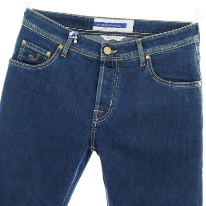 【新品】ヤコブコーエン JACOB COHEN BARNY デニムパンツ ジーンズ ダークブルー【 34 】【 状態ランクN 】【 メンズ 】