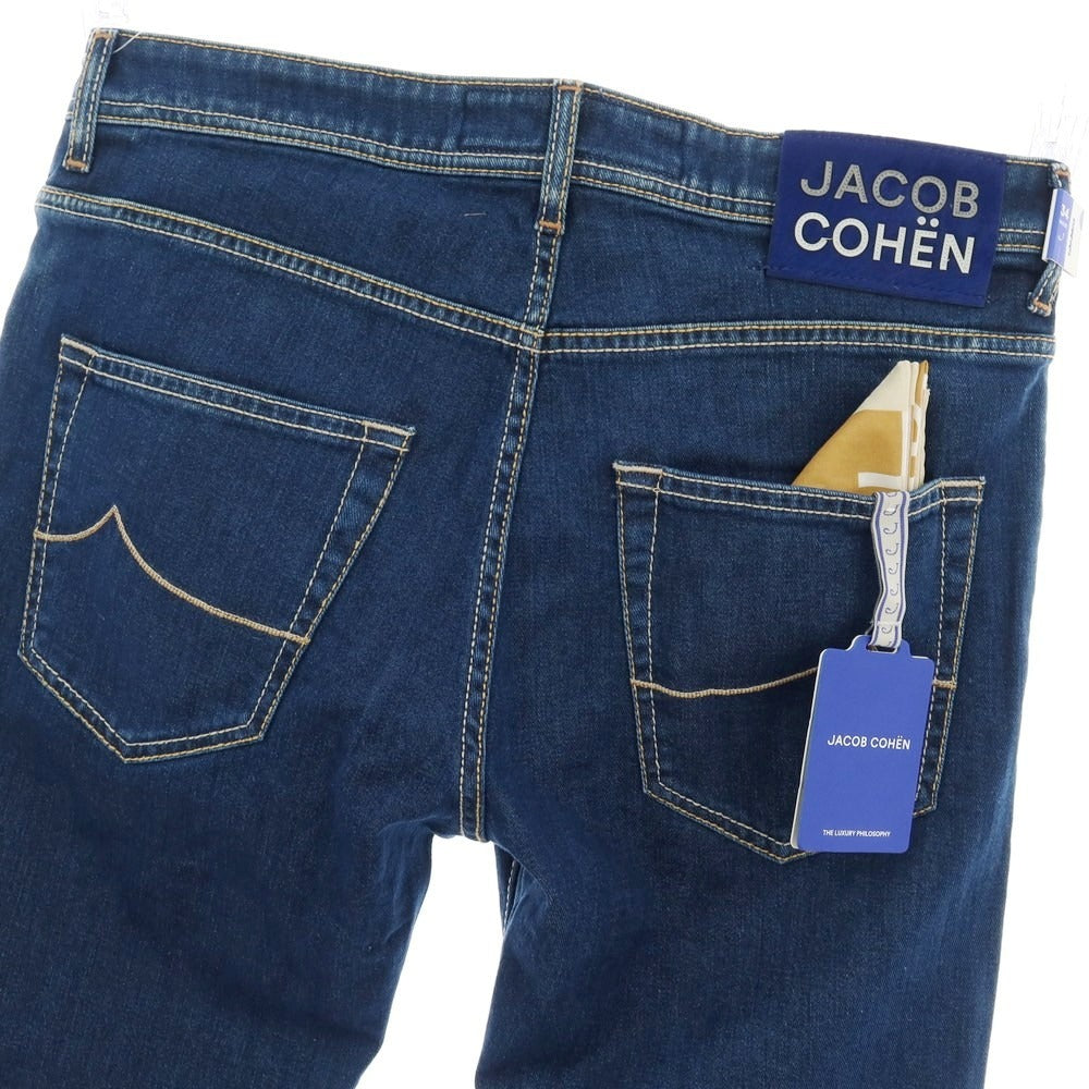 【新品】ヤコブコーエン JACOB COHEN BARNY デニムパンツ ジーンズ ダークブルー【 34 】【 状態ランクN 】【 メンズ 】